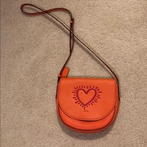 💯Authentic Coach x Kieth Haring Crossbody Bag with Heart Design